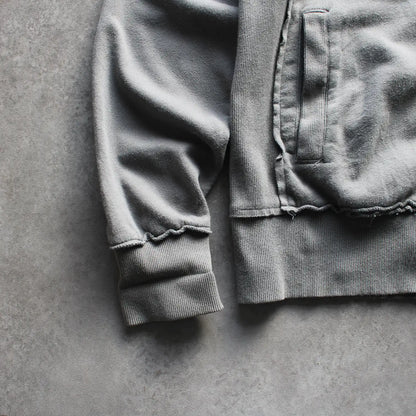 Oakley Zip-Up Hoodie – Grey/Blue (Man-M)