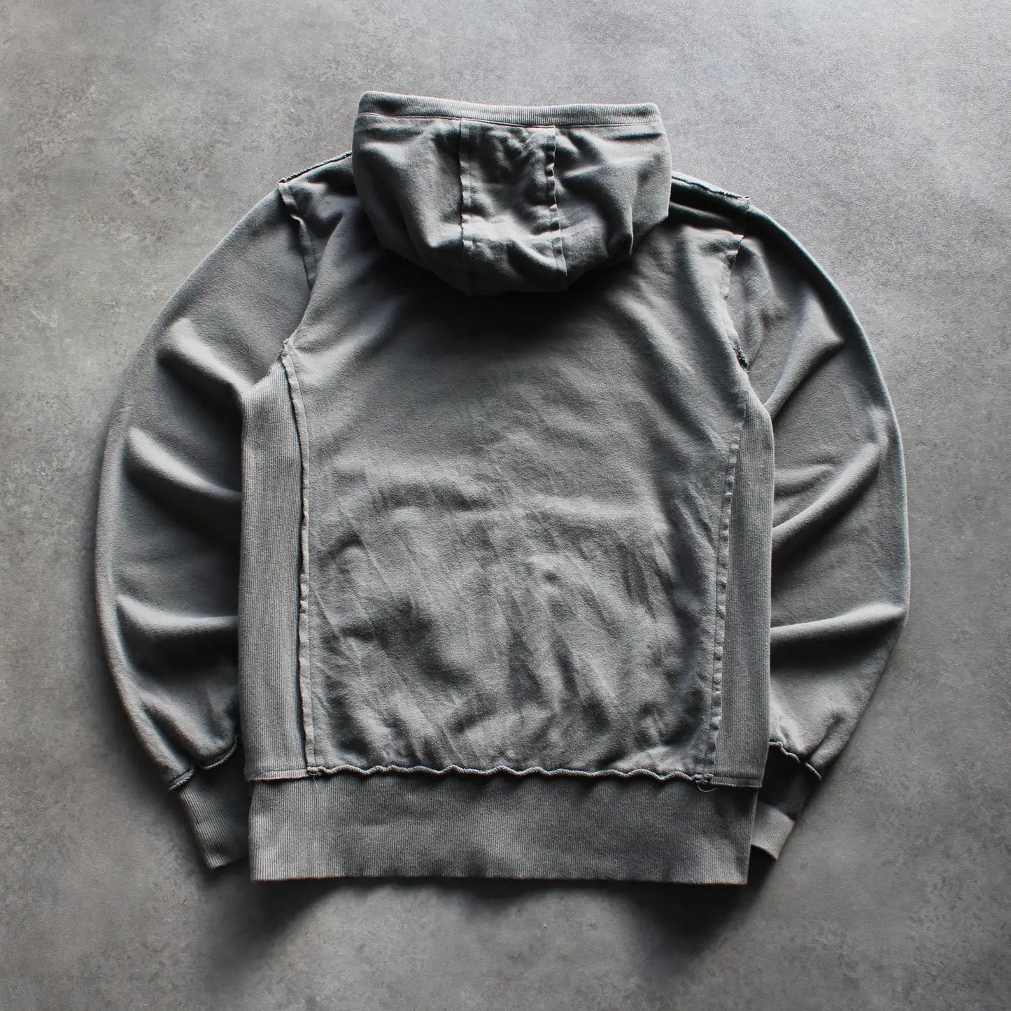 Oakley Zip-Up Hoodie – Grey/Blue (Man-M)