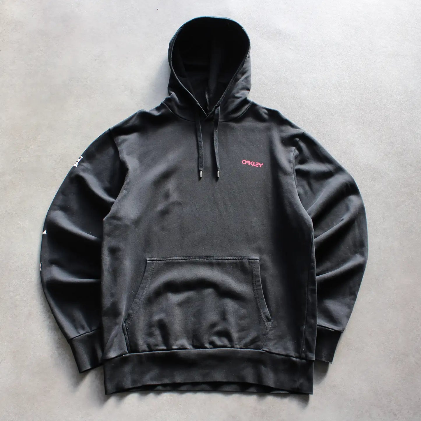 Oakley Printed Hoodie – Black (Man-M)