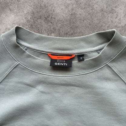 Genti Grey Logo Sweatshirt S