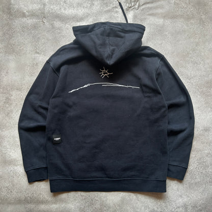 Oderso Black Rocket Hoodie M