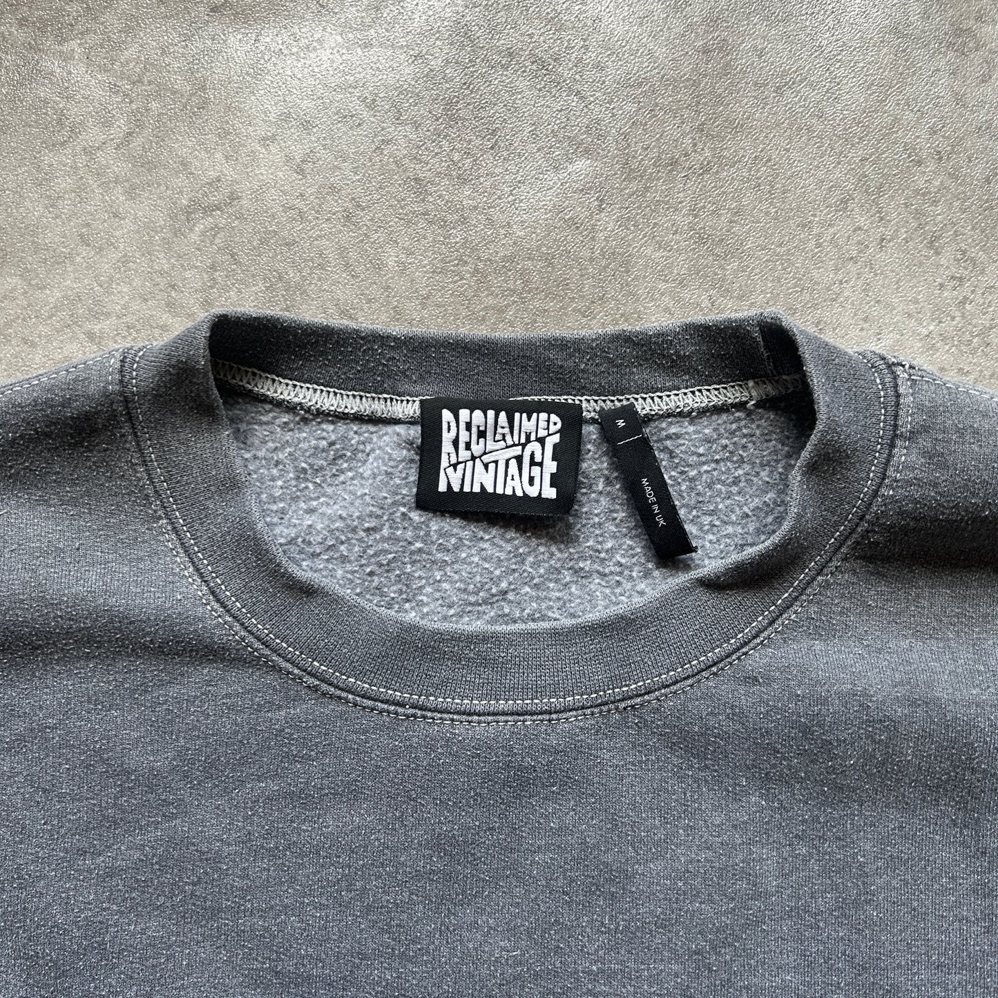 Reclaimed Vintage Grey Sweatshirt M