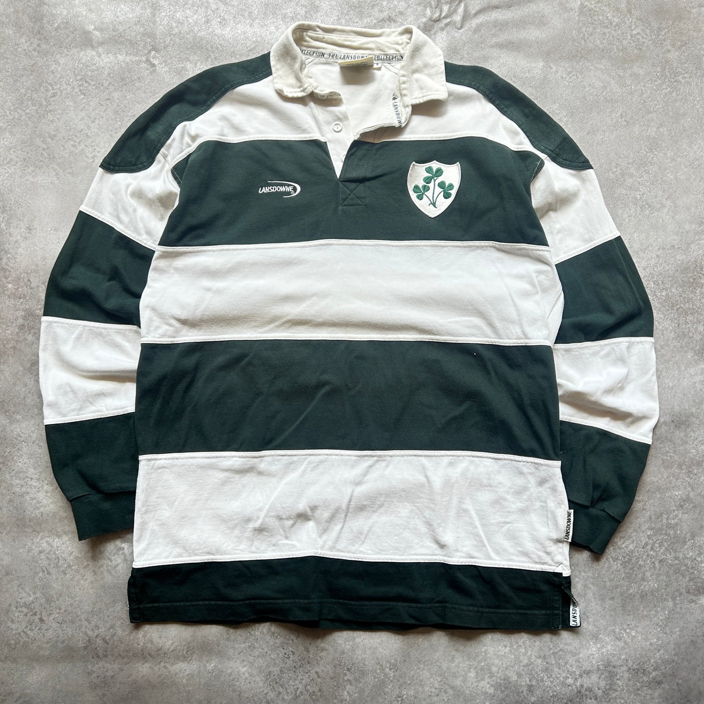 Lansdowne Striped Rugby Shirt XL