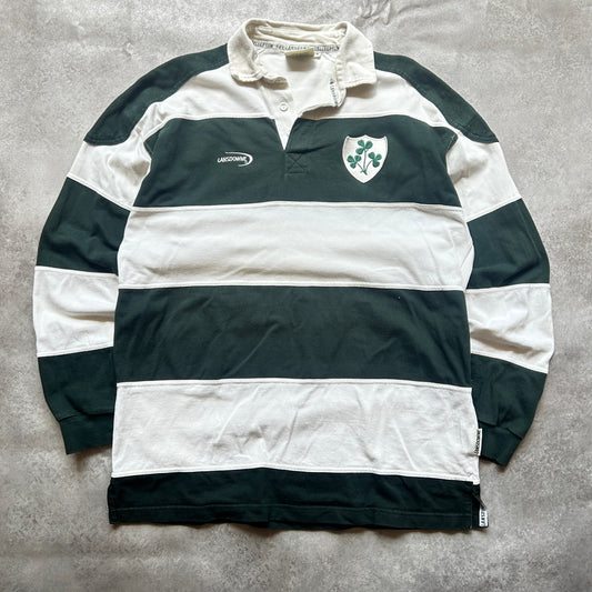 Lansdowne Striped Rugby Shirt XL