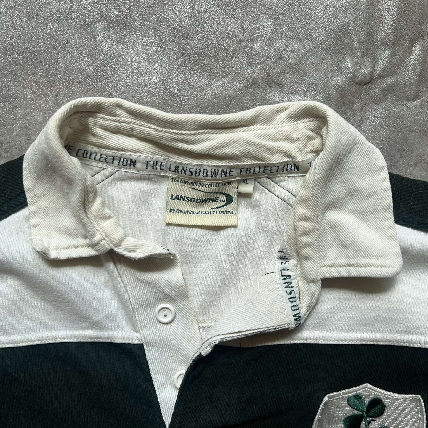 Lansdowne Striped Rugby Shirt XL