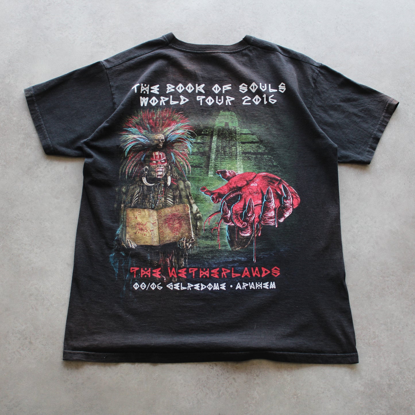 Fruit of the Loom Iron Maiden bedrucktes T-Shirt (Herren, M)