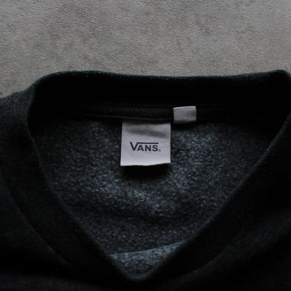 Vans Logo Printed Sweatshirt - Grey (Man-S)