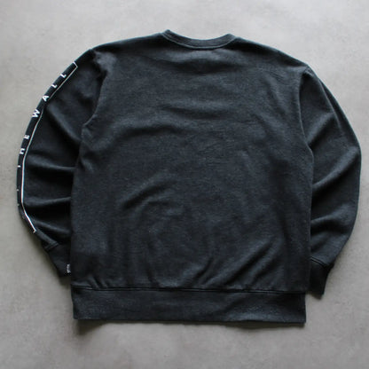 Vans Logo Printed Sweatshirt - Grey (Man-S)