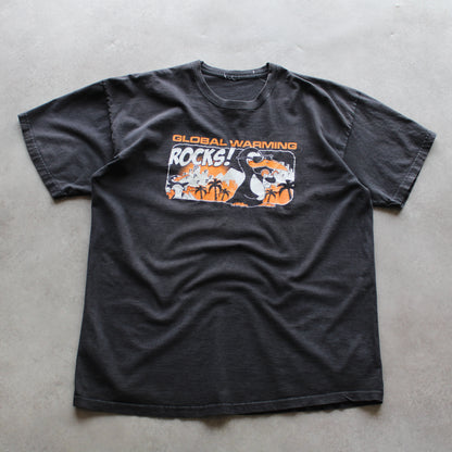 T-Shirt mit Aufdruck „Globale Erwärmung“ (Herren, XL)