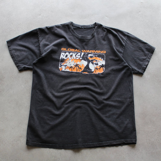 Global Warming Printed T-Shirt (Man-XL)