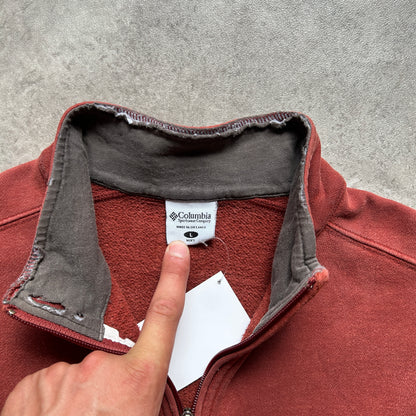Columbia Quarter Zip Sweatshirt L