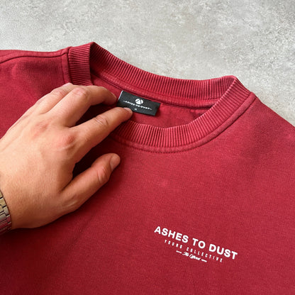 Ashes To Dust Red Sweatshirt M