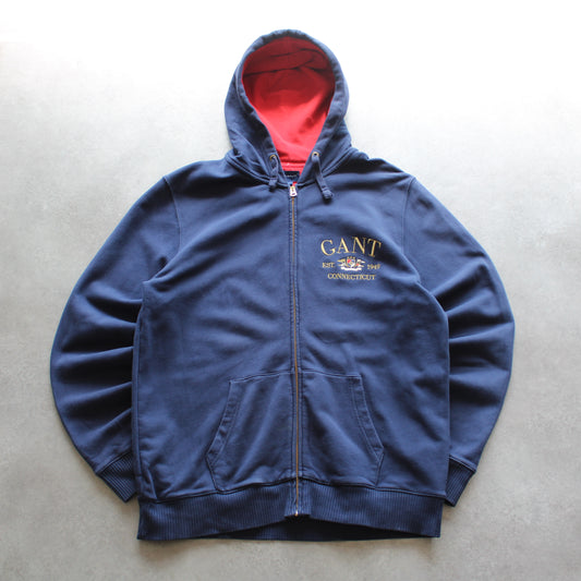 Gant Embrioed Zip Up Hoodie (Herren - 2XL)