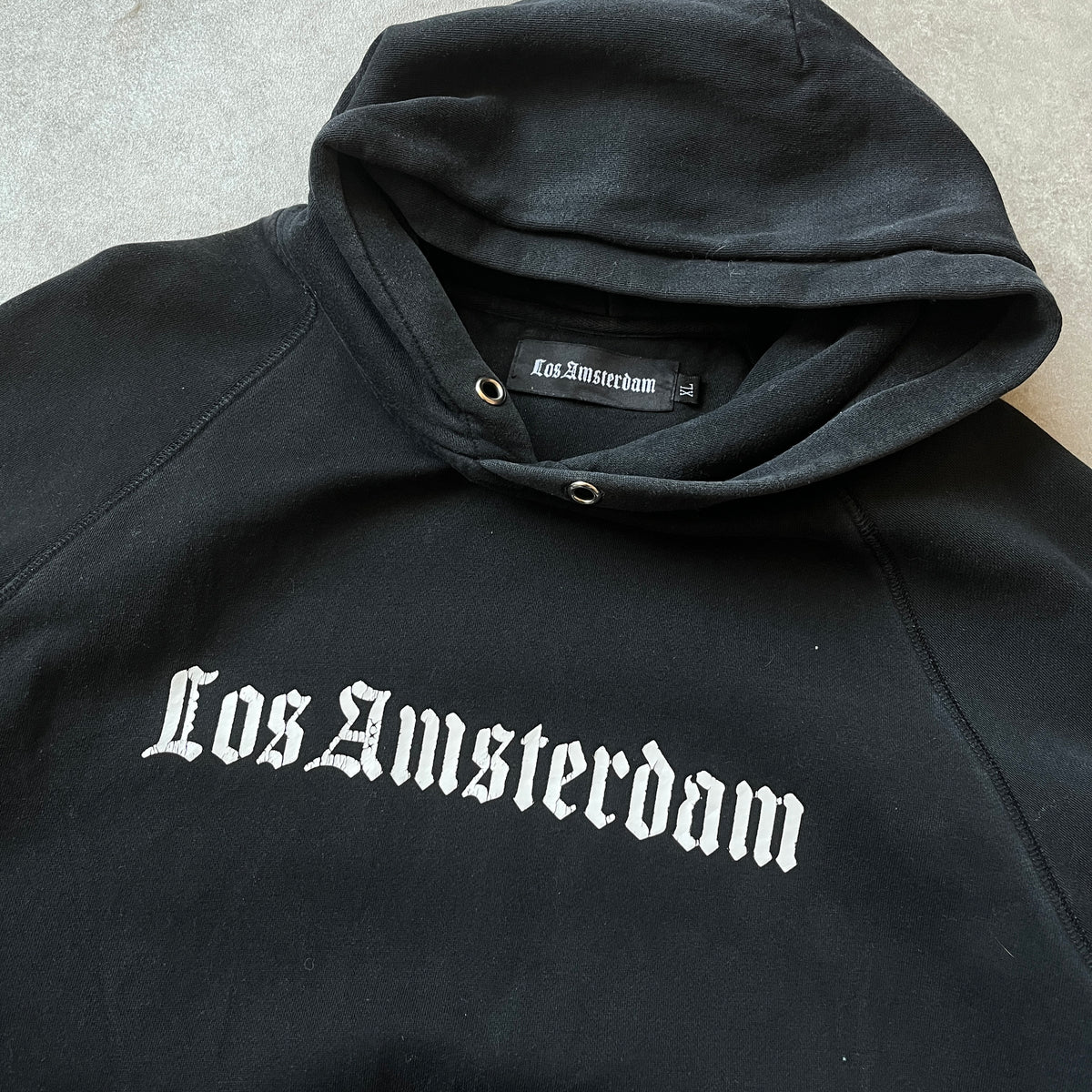 Los Amsterdam Black Hoodie XL