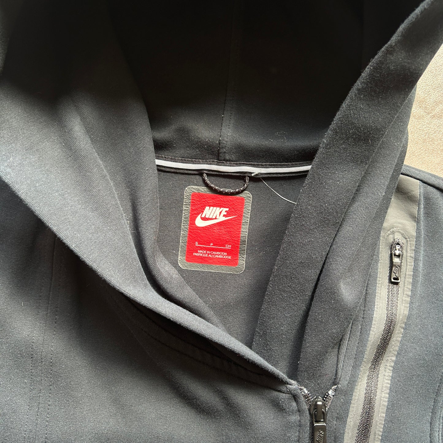 Nike Sleeveless Zip Hoodie S