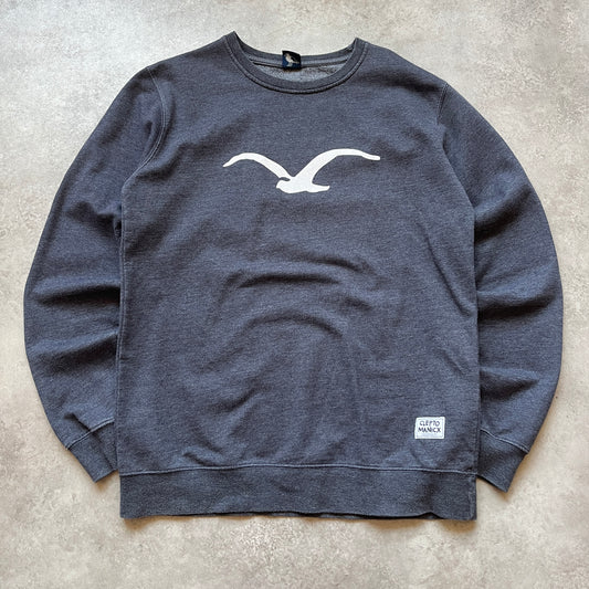 Cleptomanicx Grey Sweatshirt M