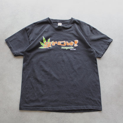 Bedrucktes T-Shirt mit Grow!-Magazin (Herren - L)