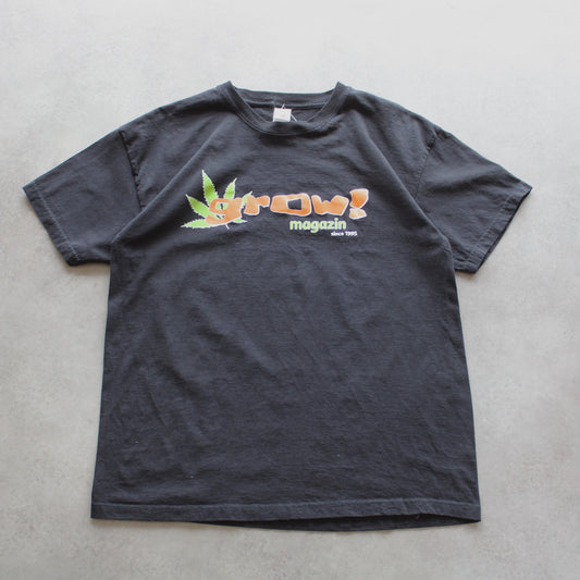 Bedrucktes T-Shirt mit Grow!-Magazin (Herren - L)