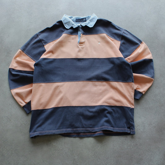 Peter Polo Langarm-Poloshirt (Herren, XL)