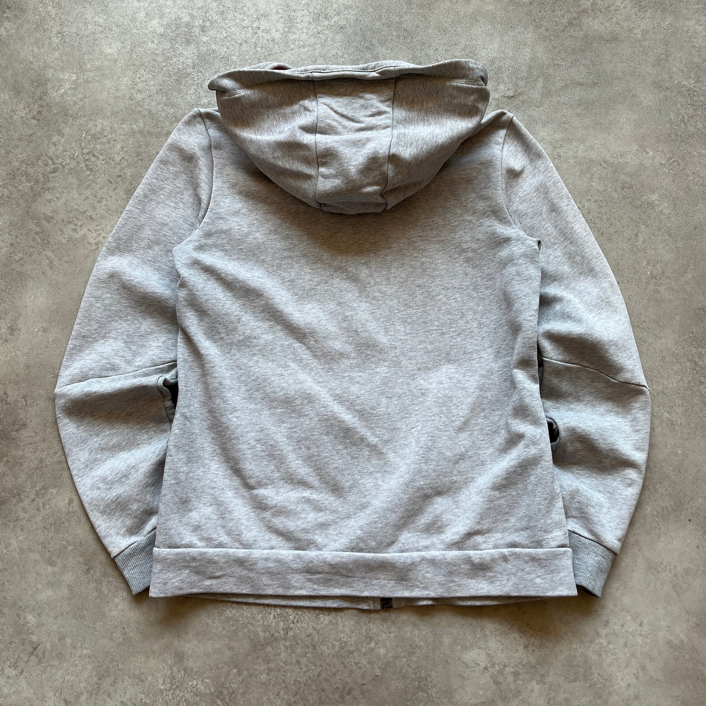 Adidas Grey Pink Zip Hoodie S