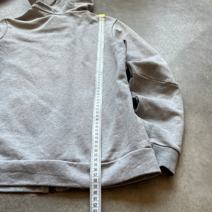 Adidas Grey Pink Zip Hoodie S