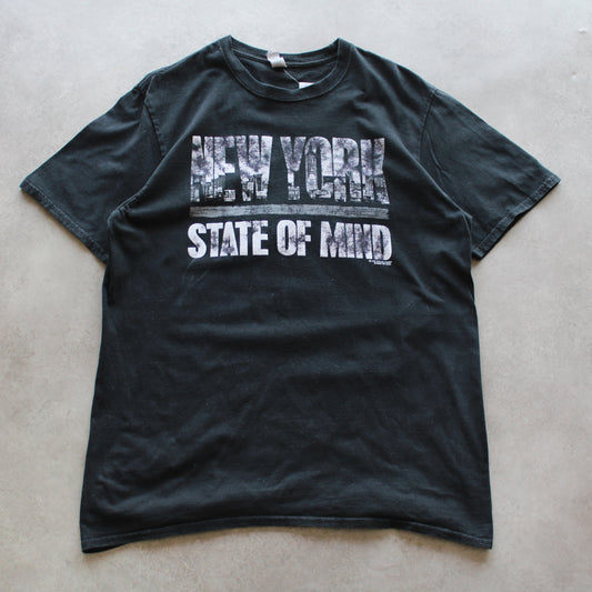 NY State Of Mind Printed T-Shirt (Man-L)