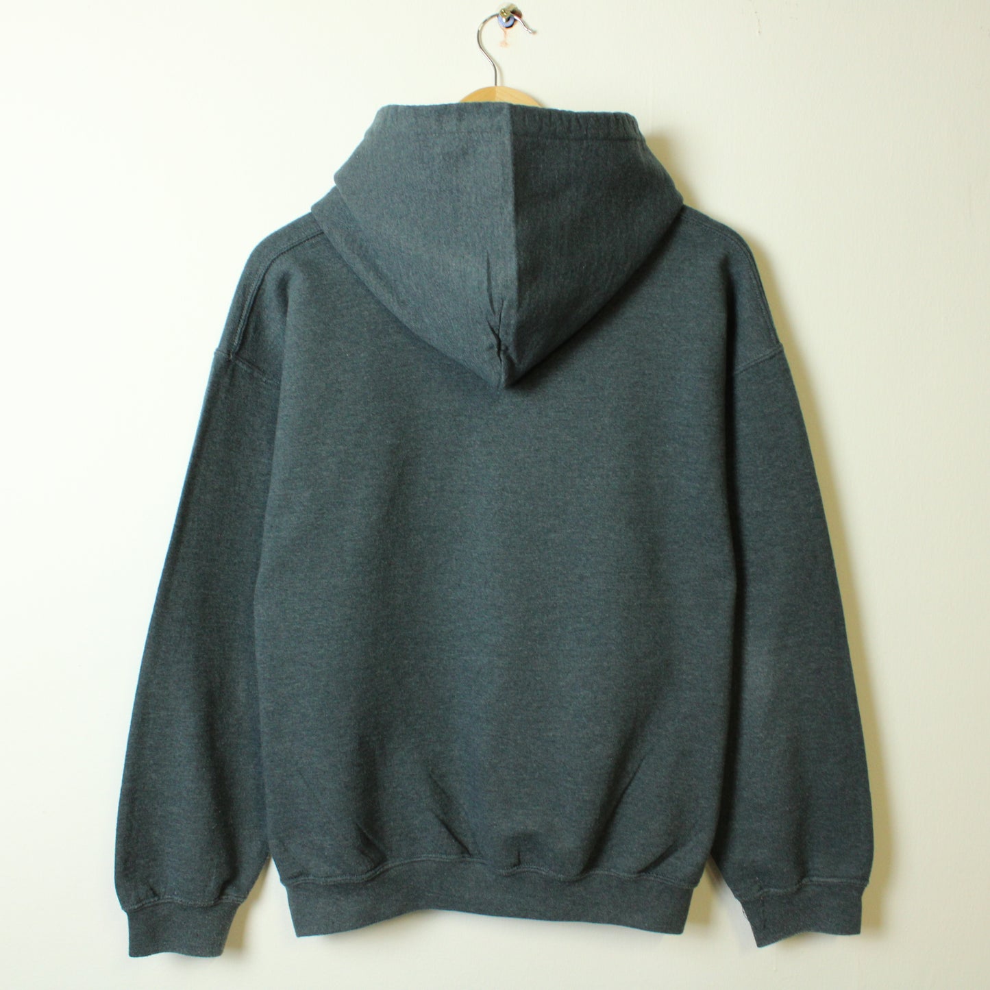Boston-Druck auf Gildan-Hoodie (Größe M) 