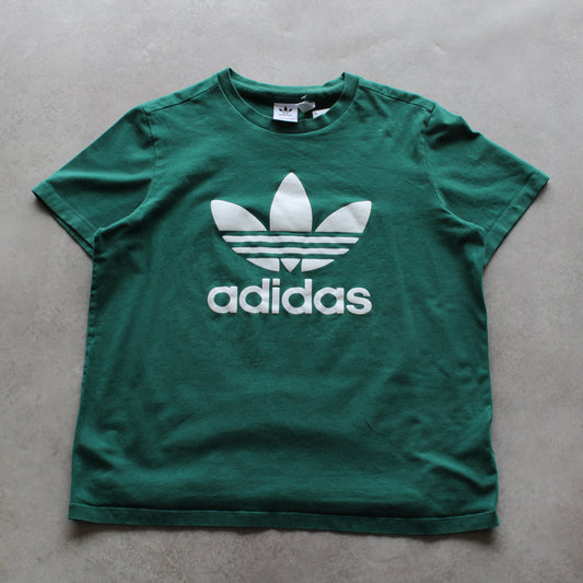Adidas bedrucktes T-Shirt (Damen, L)