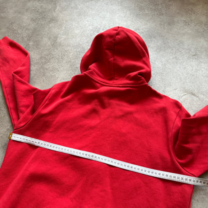 Puma Red Zip Hoodie L