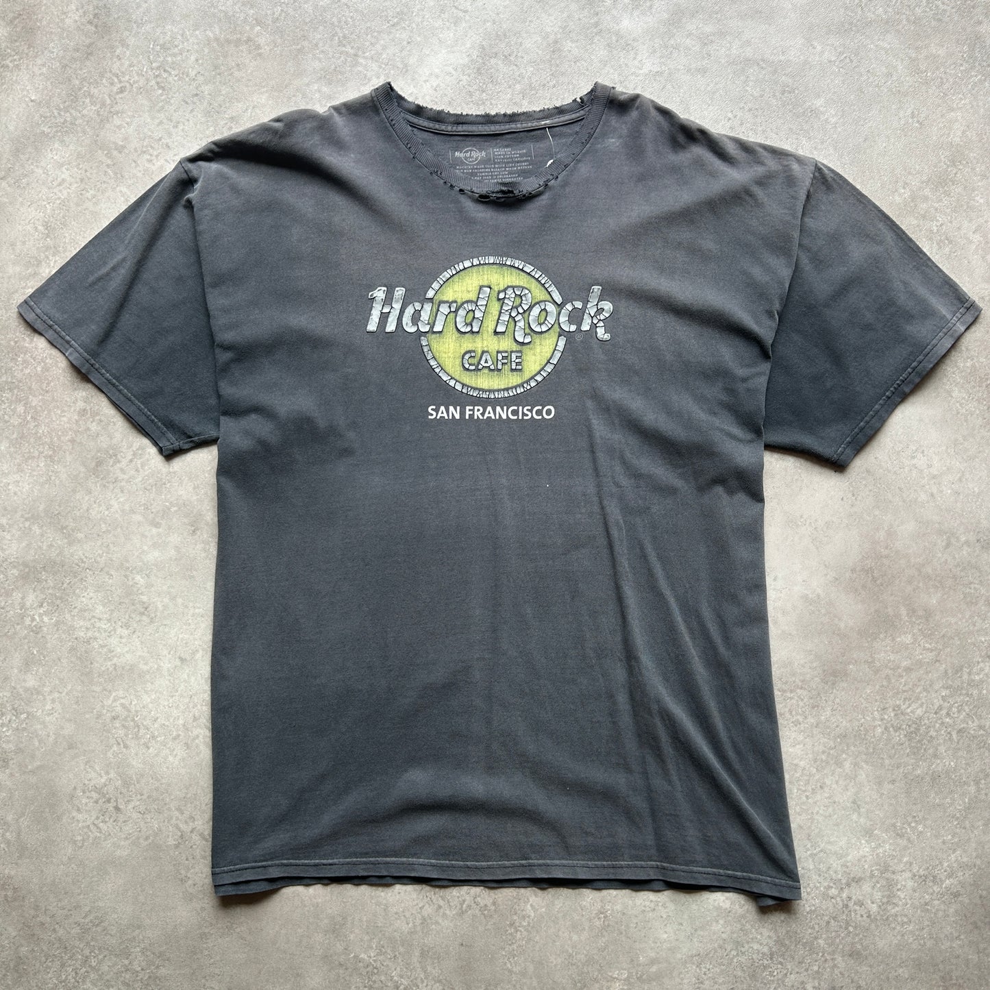 Hard Rock Cafe San Francisco Distressed T-Shirt XXL