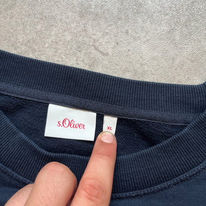 S.Oliver Renew Navy Sweatshirt XL
