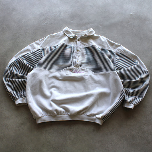 Chewan 1/4-Sweatshirt mit Knöpfen (Herren-L)