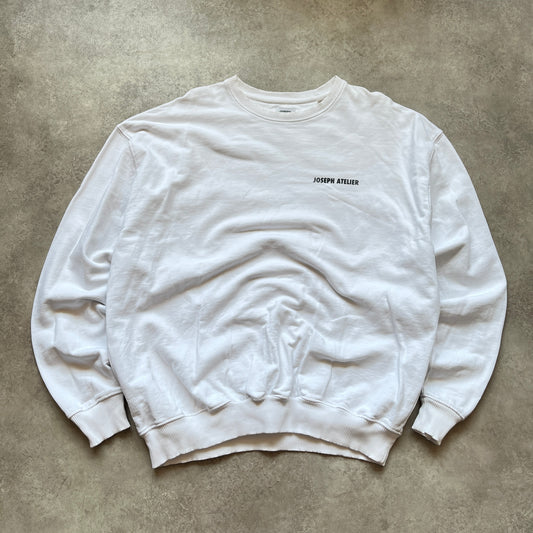 Joseph Atelier White Sweatshirt L