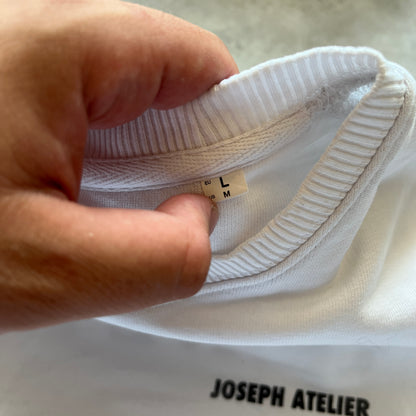 Joseph Atelier White Sweatshirt L