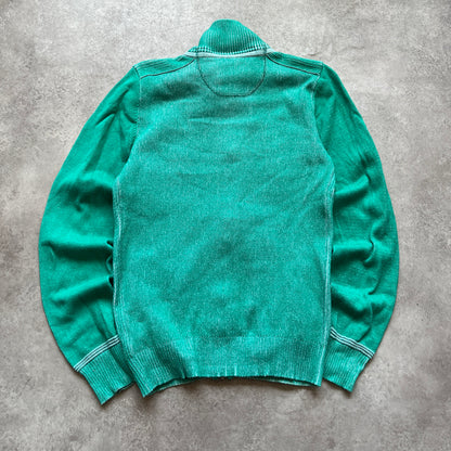Arqueonautas Green Zip Cardigan S
