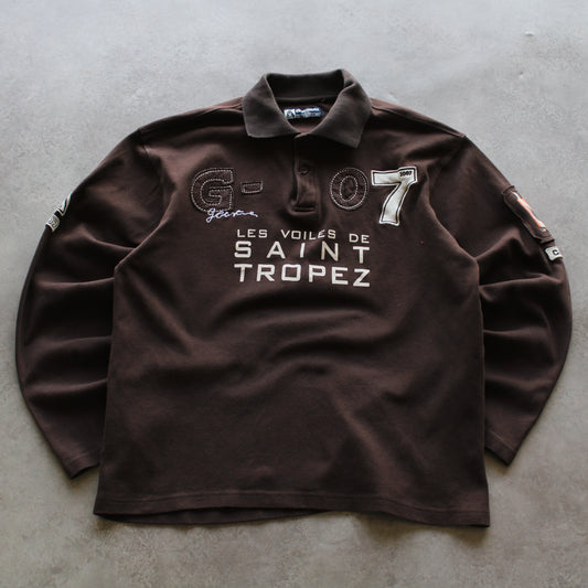 Gaastra Long Sleeve Polo Shirt (Man-XXL)