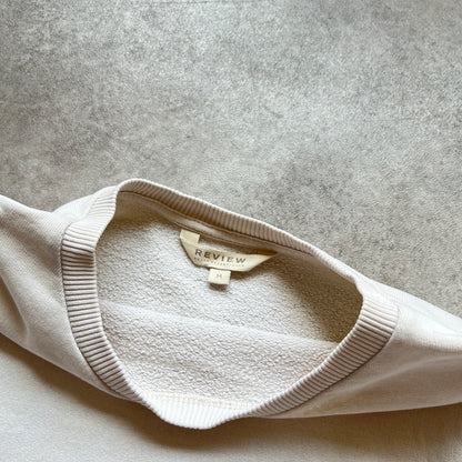 Review Peace Will Win Cream Sweatshirt M