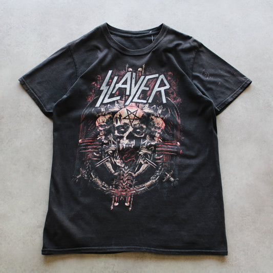T-Shirt mit Slayer-Aufdruck (Herren, S)
