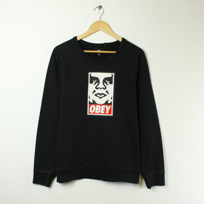 Bedruckter Pullover von Obey (Größe M)