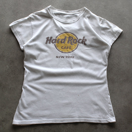 Hard Rock Cafe New York bedrucktes T-Shirt (Damen, M)