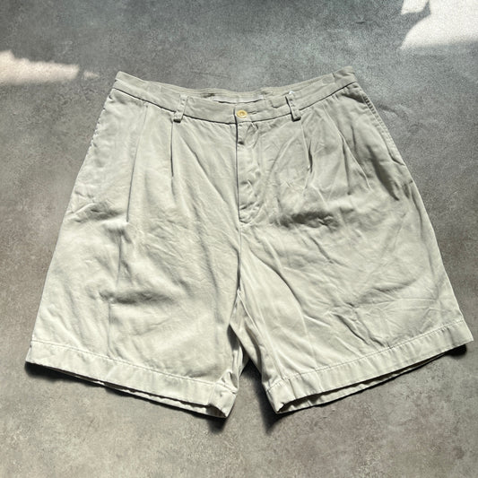 Nautica Beige Pleated Shorts W34