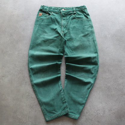 Jeans mit Vintage-Stickerei (Mann-W28)
