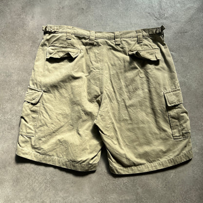 St John’s Bay Khaki Cargo Shorts W40