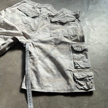 Cargo Supply Grey Camo Cargo Shorts W38