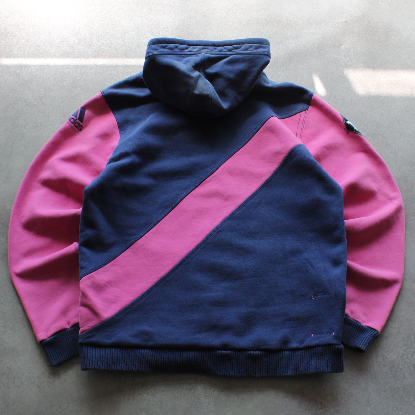 Adidas Embrioed Zip Up Hoodie (Herren, XL)