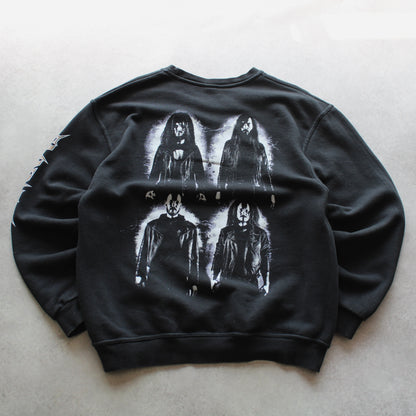 Sweatshirt mit Rundhalsausschnitt und Aufdruck „Eradicator“ (Herren, L)