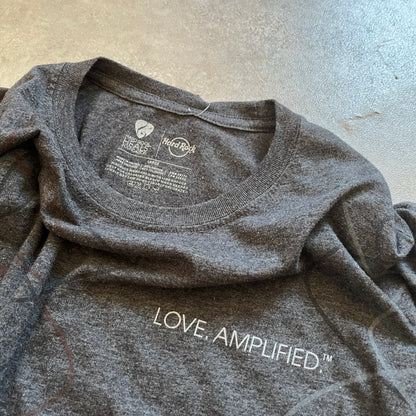 Hard Rock Cafe Grey Tee L