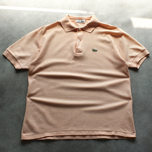 Lacoste Embrioed Vintage Polo Shirt (Man - L) [SPOTTED]