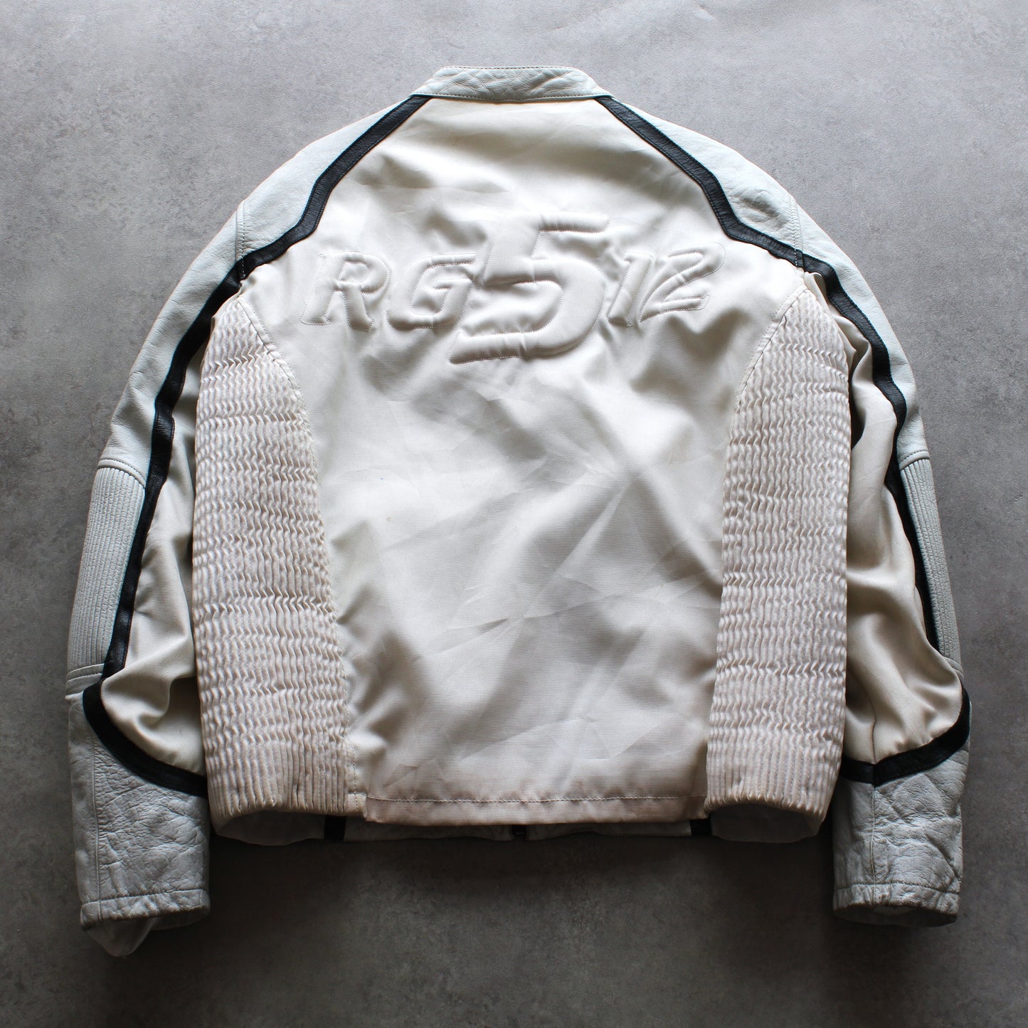 RG512 Lederjacke mit Reißverschluss (Herren - L)