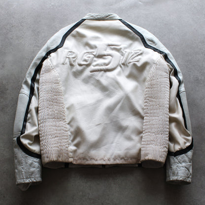 RG512 Lederjacke mit Reißverschluss (Herren - L)